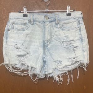 American Eagle hi rise festival shorts